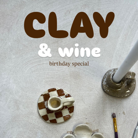 1-Daagse workshop "Clay & Wine" (donderdag 3 juli)